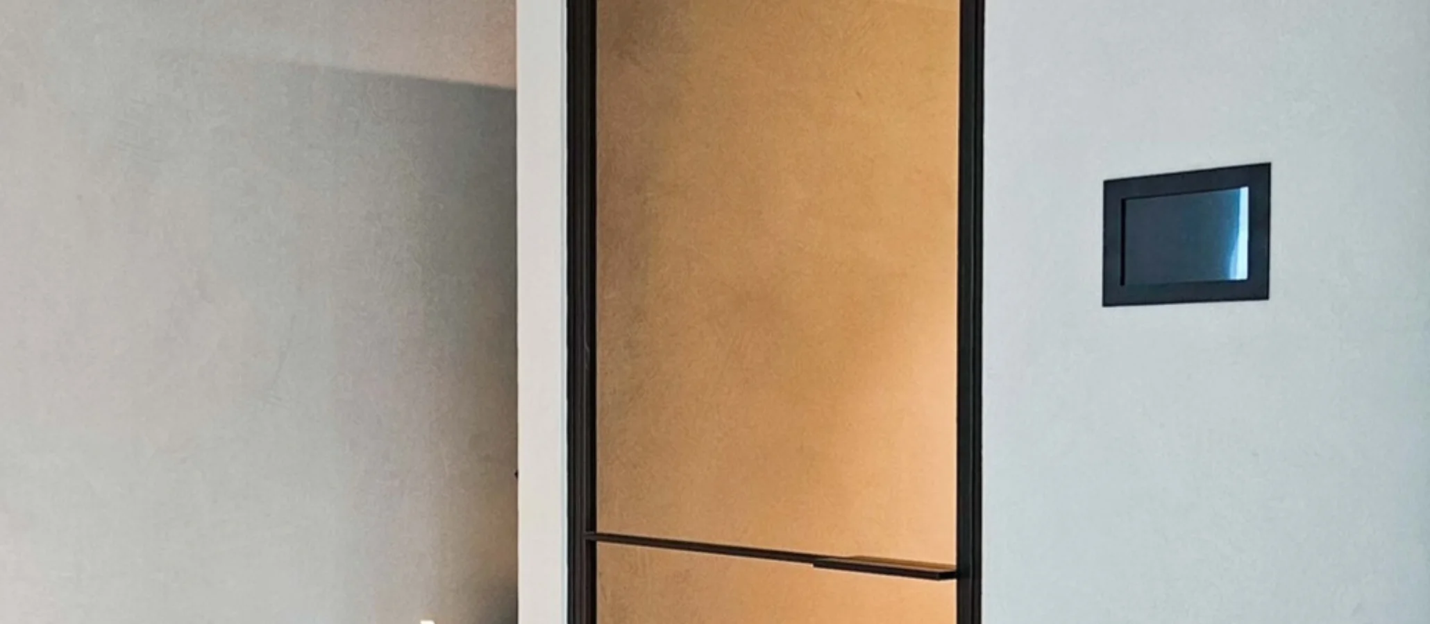 Draaideur onzichtbare scharnieren 2