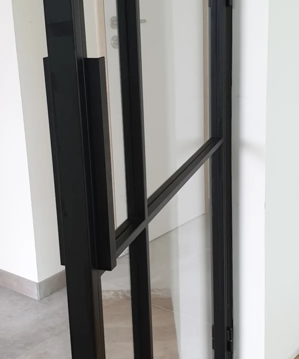 Draaideur zichtbare scharnier